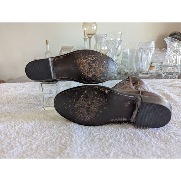 Southern Sole Boot Co. ladies western cowboy leather boots  Sz 8B - Picture 2 of 8